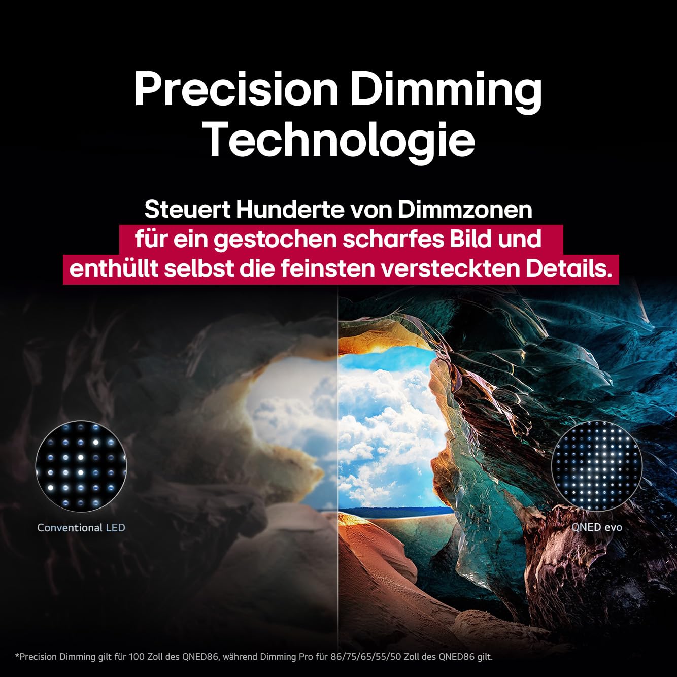 LG 65QNED86A6A TV 65 Zoll (165 cm) 4K QNED evo AI TV (α8 Gen2 4K AI Prozessor, webOS 25, 120Hz (VRR bis zu 144Hz)) [Modelljahr 2025] 9