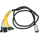6719697,14 Pin Skid Steer Connector,Compatible for Bobcat Stump Grinder | 14-pin Skid Steer Connector,Compatible for Bobcat Backhoe, Grader, Planer, Stump Grinder, V-Blade