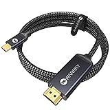 Warrky USB C to HDMI Cable 10ft (4K@60Hz) [Aluminum