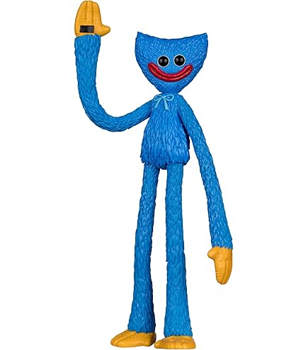 Amazon.com: Poppy Playtime Scary Huggy Wuggy Action Figure (5
