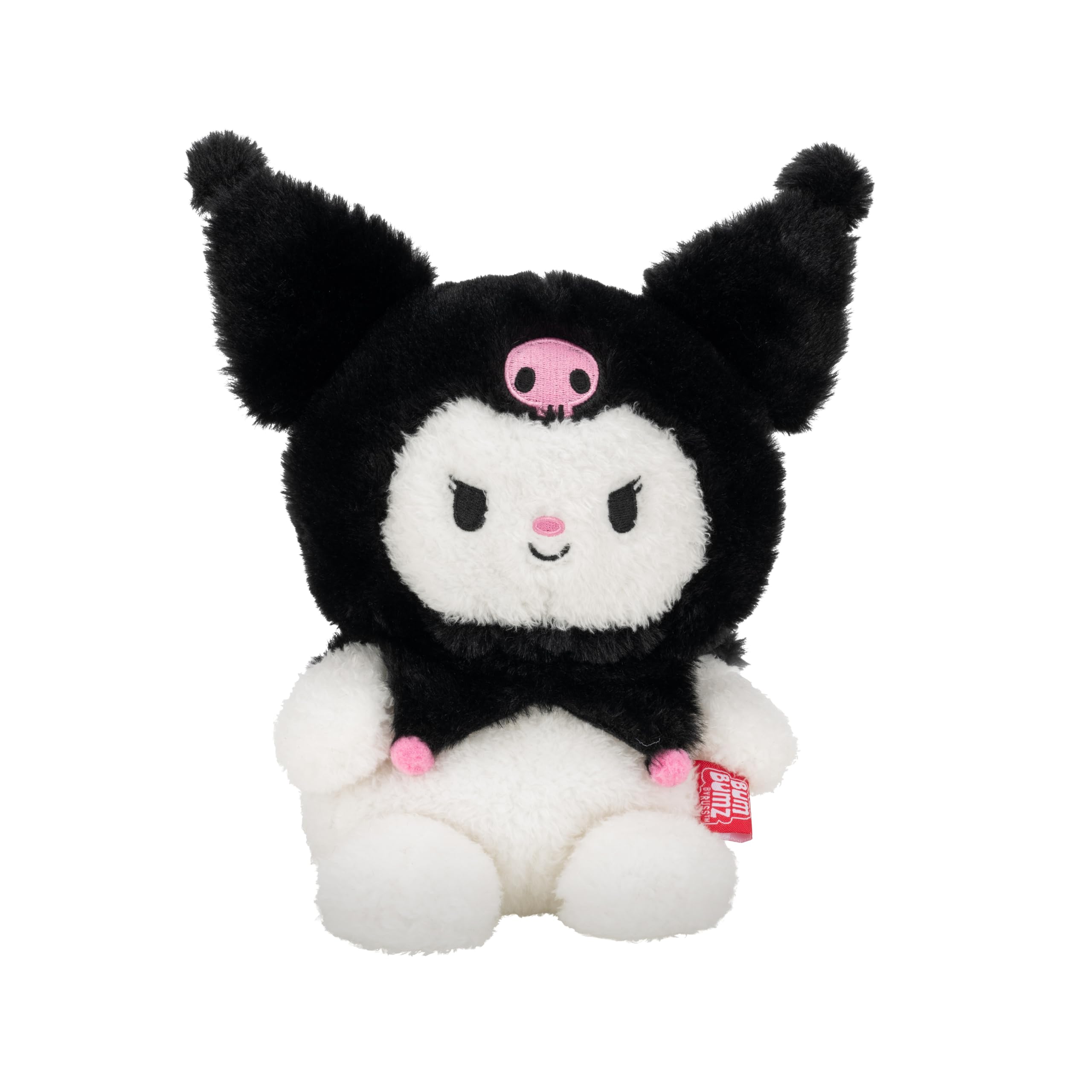 Photo 1 of BumBumz 7.5-inch Hello Kitty and Friends Bumz - Classic Kuromi Plush - Collectible Sanrio Toy - from The Makers of Original Squishmallows - Ages 3+