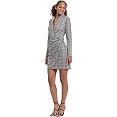 Donna Morgan Women's Long Sleeve Collar Neck Office Workwear Dress