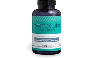 PRN PHYSICIAN RECOMMENDED NUTRICEUTICALS PRN nūmaqula Vitamin – AREDS2 Based Eye Vitamins with Lutein & Zeaxanthin for Advanced Macular Support – Unique Enhancements Like B Complex & Vitamin E for Extensive Eye Care- 3 Month Supply