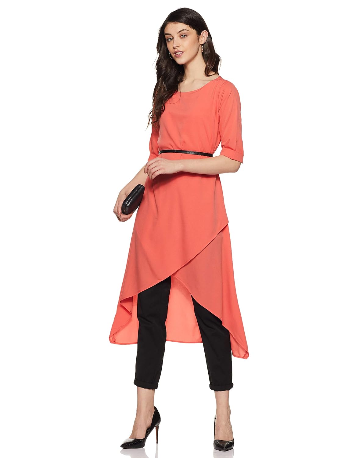 janasya women's polyester kurta
