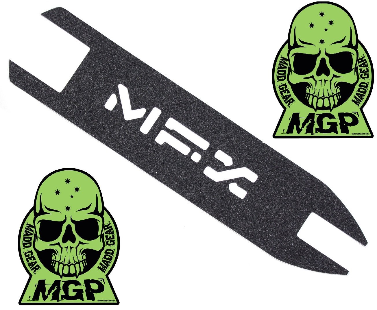 MGP Madd MFX Stunt Scooter Deck Grip Tape Cut Out, 4.5" 49x11cm Amazon