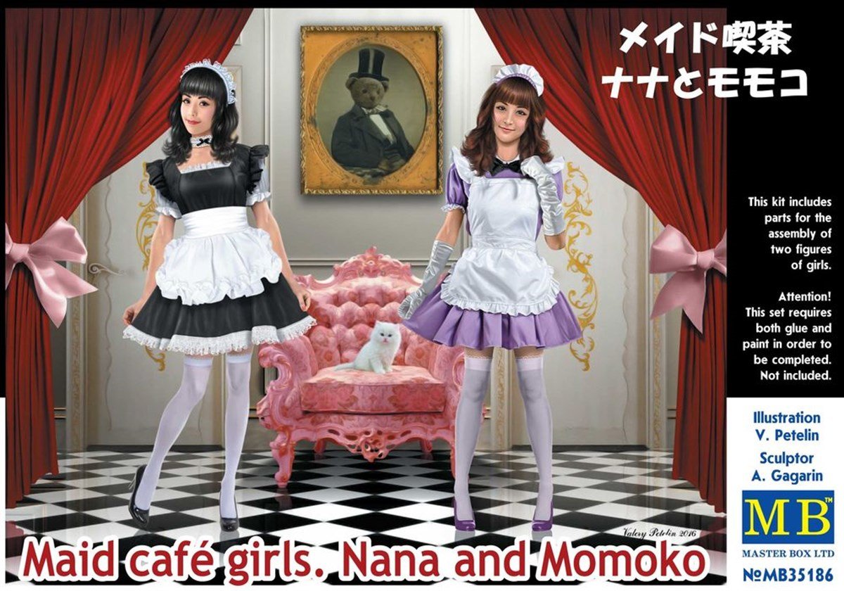 Masterbox 1: 35 - Maid Café girls Nana and Momoko