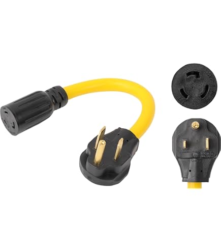 Parkworld Adapter L6-20P Auf L6-30R – Twist Lock Für Generator & Starkstrom