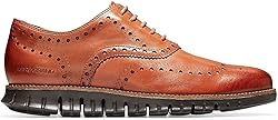 Cole Haan mens Zerogrand Wing Oxford, British Tan