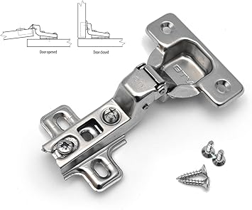 35mm Kitchen Cabinet Cupboard Wardrobe Hinges Flush Door Amazon Co Uk Diy Tools