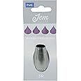 Jem Enterprises Large Plain Round Savoy Piping Nozzle Decorating Tip #3R