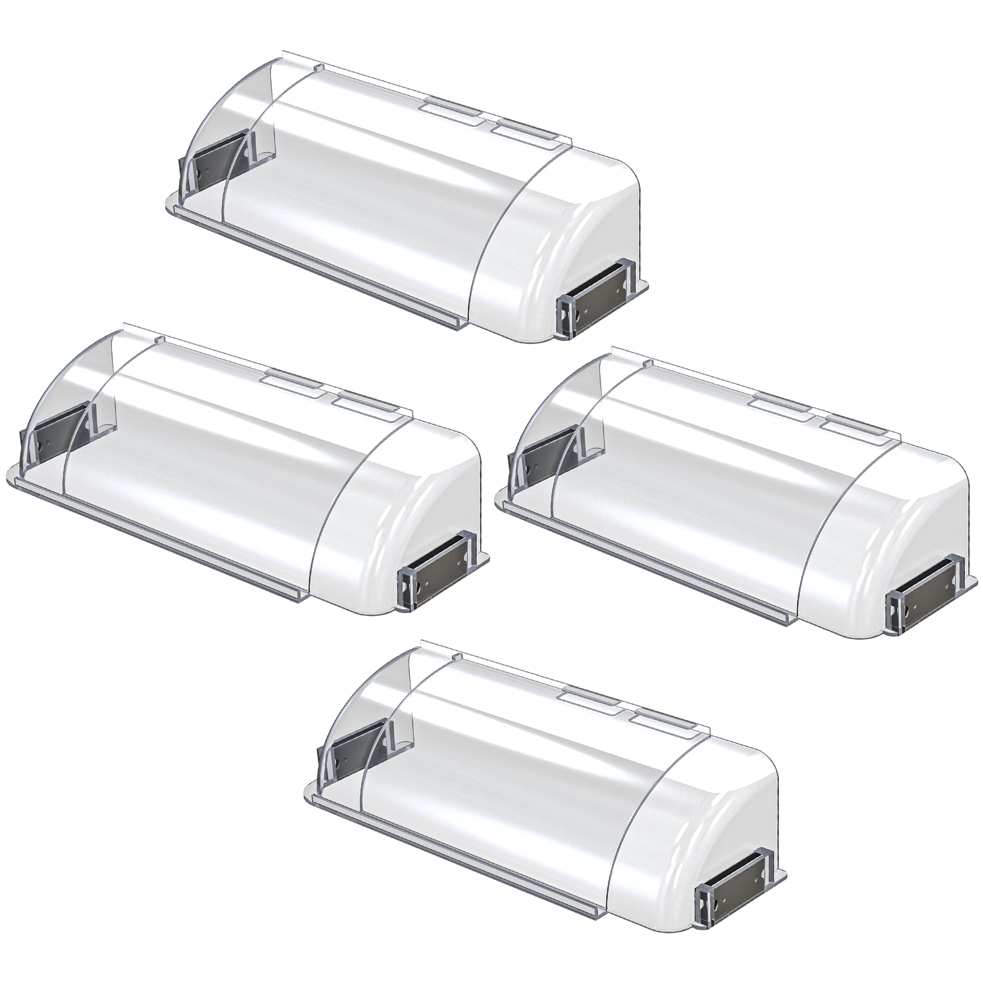 Photo 1 of Funmit Air Vent Deflectors Adjustable Magnetic Heat Easy Adjust Between 9”-15” for Vents Sidewall Floor Ceiling Registers (4 Packs)