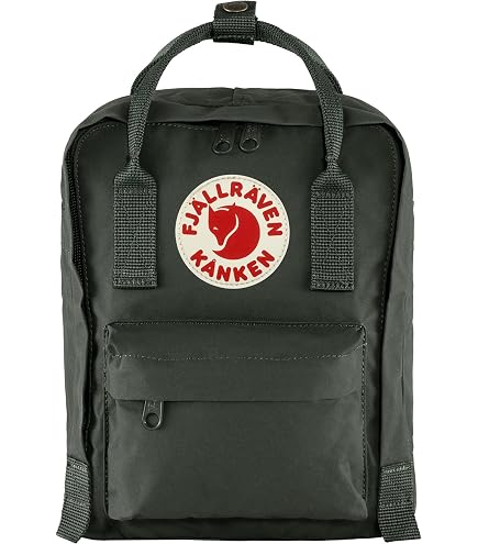 Fjällräven Unisex Kånken Mini Foliage Green/Peach Sand One Size One Size: Clothing, Shoes & Jewelry