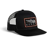 SITKA Icon Patch Hi Pro Trucker Hat - Adjustable Outdoor Snap Back Hat for Men