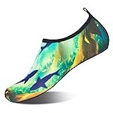 WateLves Womens and Mens Kids Water Shoes Barefoot