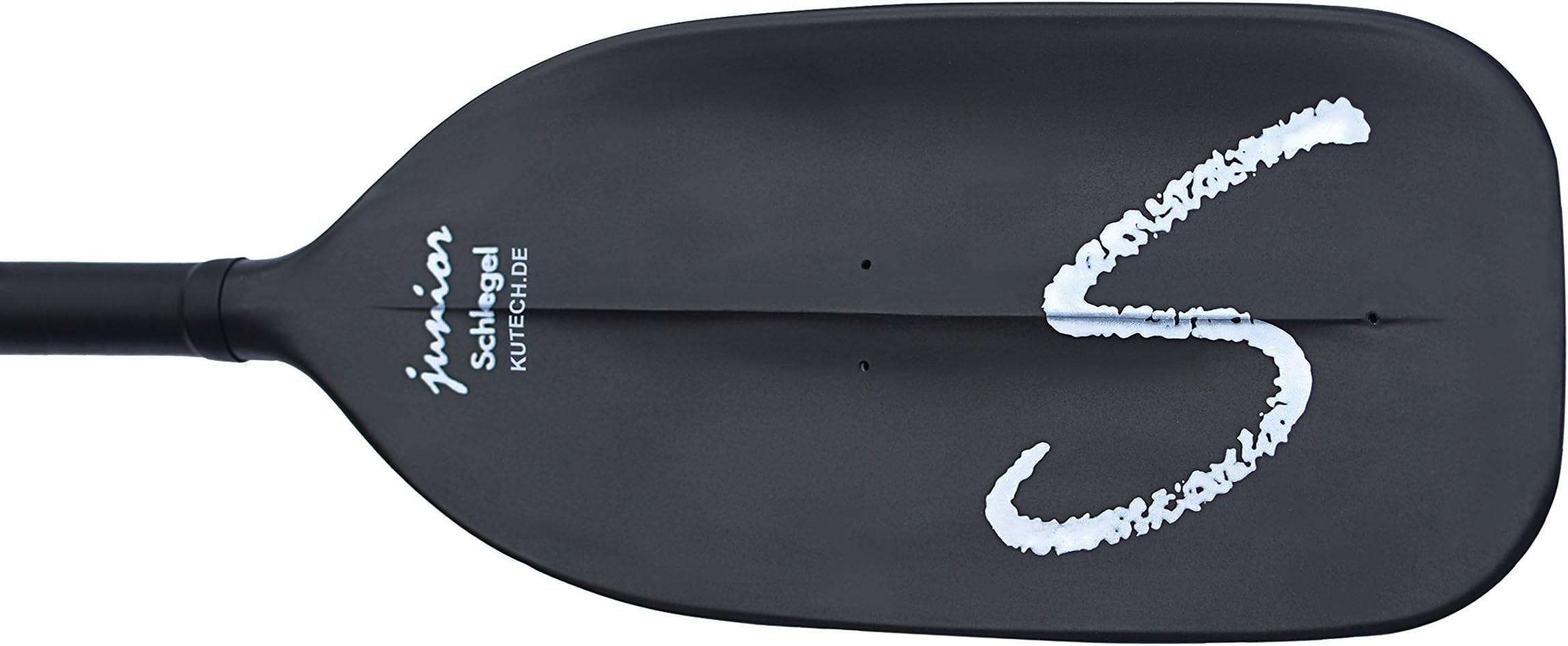 Junior paddle, for smaller Hands with 28 mm Aluminium Tube and with smaller sheets Schlegel Paddle Made in Germany. - 180cm