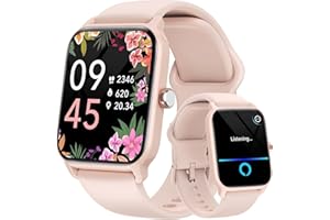 Fitpolo Smart Watch for Women Android &amp; iPhone, Alexa Built-in [1.8&quot; HD Screen] IP68 Waterproof Fitness Watch with Bluetooth Call (Answer/Make), Heart Rate/Sleep/SpO2 Monitor, 105 Sports Trackers4.1 out of 5 stars 7,7792 offers from $43.61