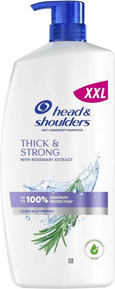 Head & Shoulders Thick & Strong Anti-Dandruff Shampoo 800ml XXL Pump