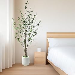 Bellacat 7ft Minimalist Artificial Citrus Tree with