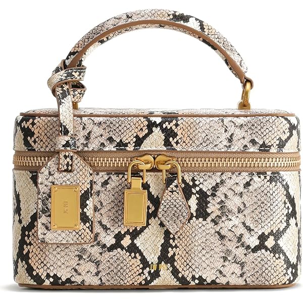 JW PEI Women's Kaia Bamboo Metal Handle Handbag - Black: Handbags
