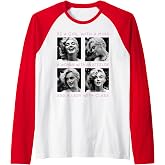 Marilyn Monroe Lady with Class Raglan Baseball Tee