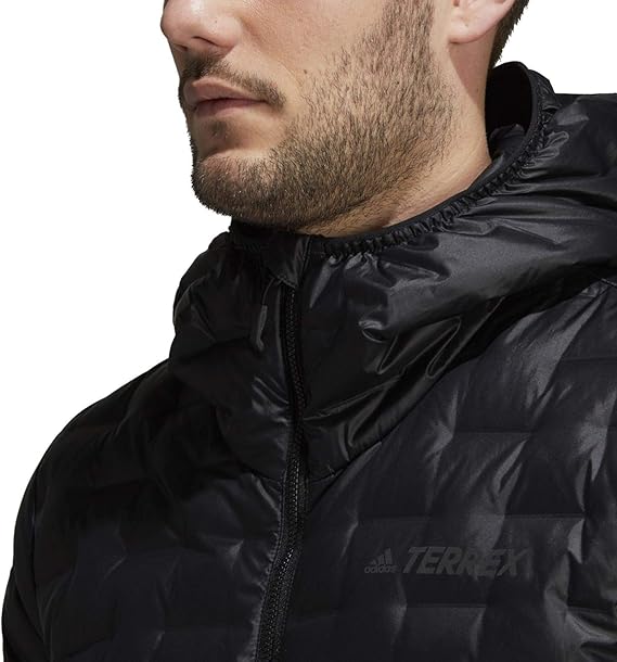 adidas terrex light down hooded jacket