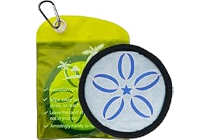 SWASEADA Sand Remover Pouch for Beach | Aloe & Oat Powder, Talc-Free & Hypoallergenic | Waterless & Reusable Cleaner for Feet, Swimsuits | Summer Beach Vacation Essentials & Eco Gifts for Women, Men, Kids