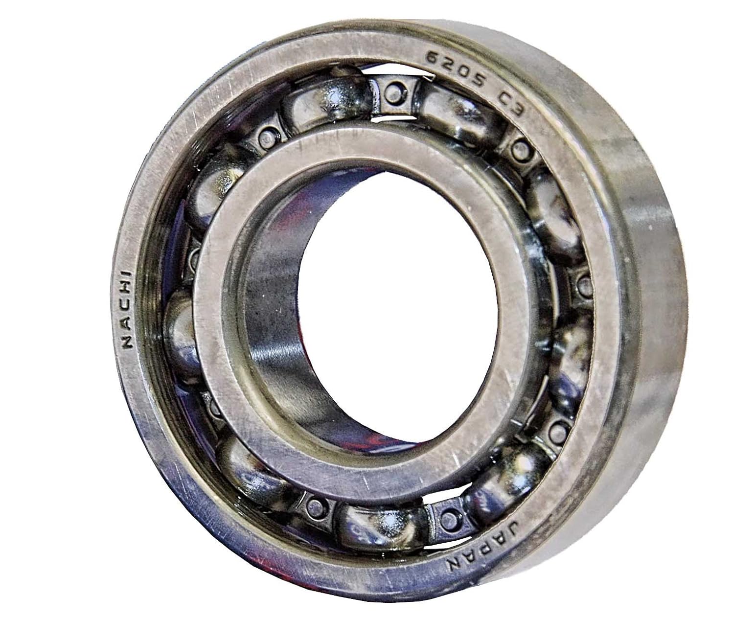 6205 Nachi Bearing 25x52x15OpenC3Japan Deep Groove Ball Bearings