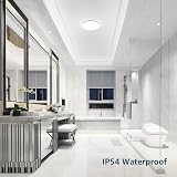 Lepro 15W LED Ceiling Light IP54 Dome Flush Mount Bathroom Light view 4
