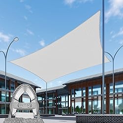 SunnyRoyal 25'x42' Sun Shade Sail Super A Ring Wire