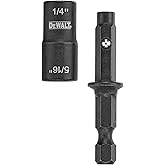 DEWALT Nut Driver, Double Ended, 1/4In + 5/16In (DWADEND14516)
