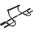 ProsourceFit Multi-Use Doorway Chin-Up/Pull-Up Bar, Portable & Easy Storage – Fitness Trainer for Home Gym Exercise