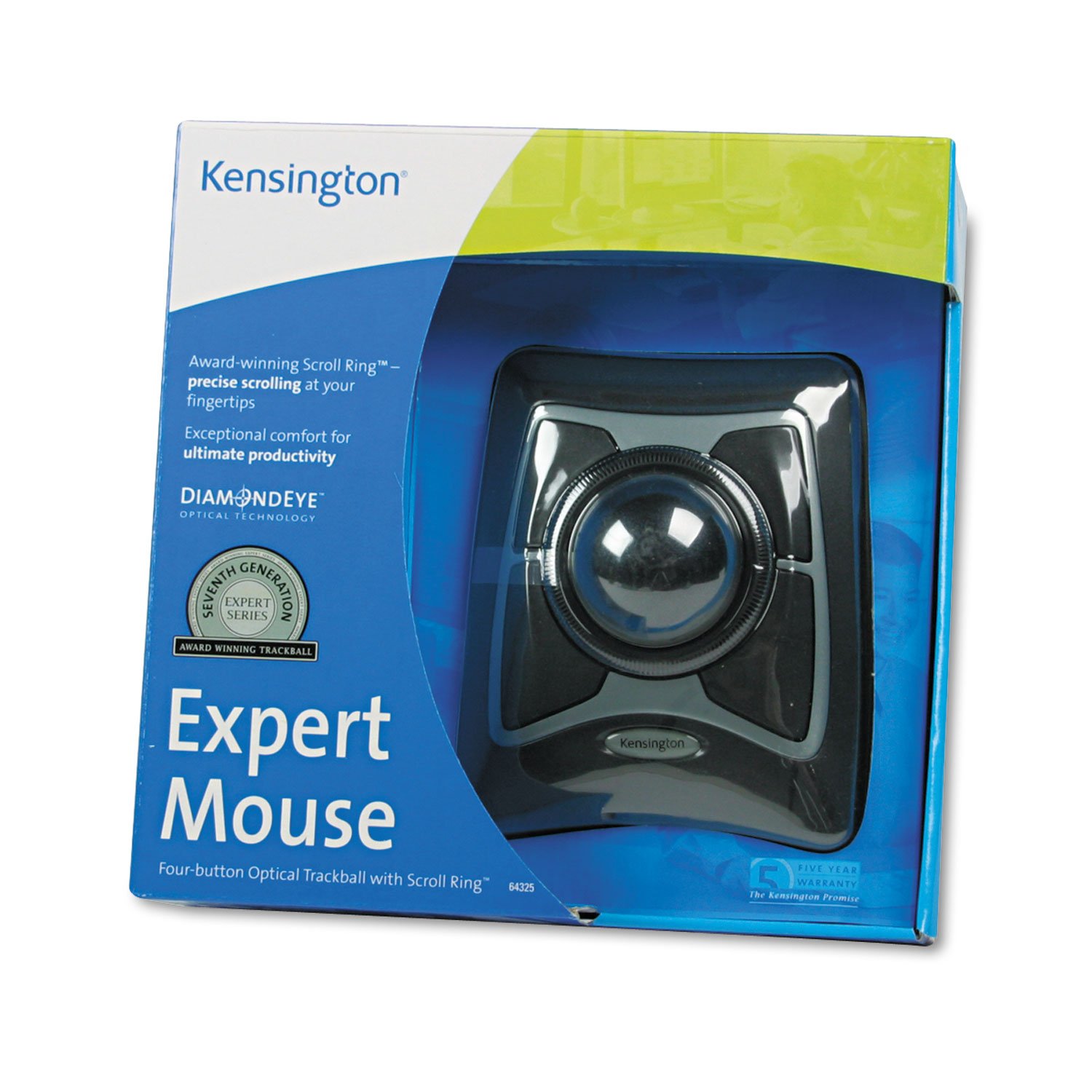 Photo 1 of ACCO/KENSINGTON TRACKBALL Expert Mouse Optical