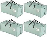 Venо 4 Pack Heavy-Duty Extra Large Moving Bags with Backpack Straps