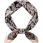 Mariorlsy Men's Geometric Print Scarf, Western Cowboy Style, Versatile Headwear and Neckwear, With Gift Packed