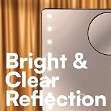 H&S Makeup Mirror with Lights - LED Vanity Mirror & 10x Magnifying Mirror view 6
