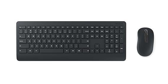 Microsoft Wireless Desktop 900 RF Wireless QWERTY US International Schwarz - Tastaturen (Kabellos, RF Wireless, Mechanischer 
