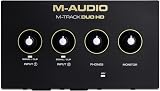 M-Audio M-Track Duo HD Audio Interface with M100 Mic and HDH41 Headphones view 9