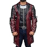DIZLLER Steampunk LeatherJacket Gothic Coat - Faux Leather