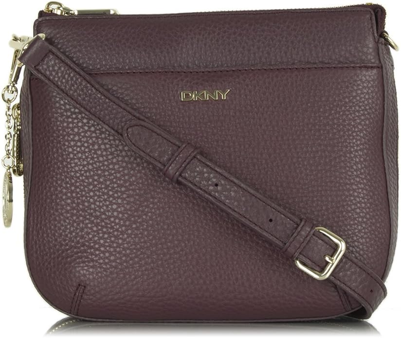 DKNY Burgundy R3413202 Women's Cross Body Bag Burgundy Leather Amazon