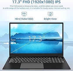 SGIN 17 Inch Laptops Computer, Windows 11