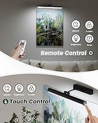 Bridika Picture Lights for Wall Battery Operated