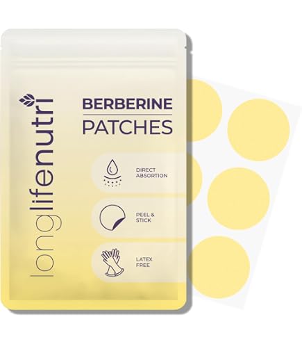 Amazon.com: Berberine Patches for Women and Men, Wearable Daily