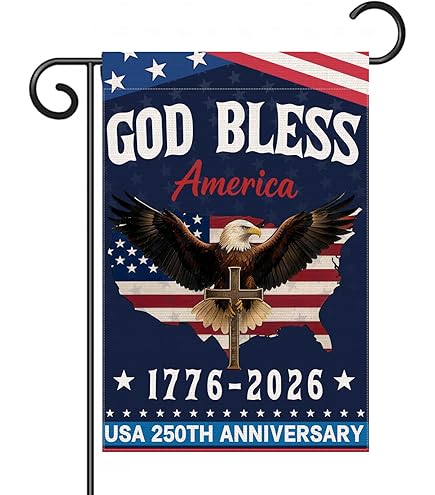 Amazon.com : God Bless America Yard Sign United States 250th