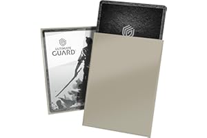 Ultimate Guard Katana Card Sleeves: 100 Standard Size TCG Sleeves, 66 x 91mm, Autumn Moon Back, Tournament Quality, No PVC & Acid-Free, High Clarity