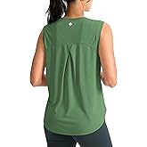 SANTINY Women's Sleeveless Workout Tops Breathable Lightweight Active Tennis Yoga Shirts Athletic Running Tank Tops for Women