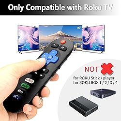 New Universal TV Remote for Roku TV,Remote for TCL