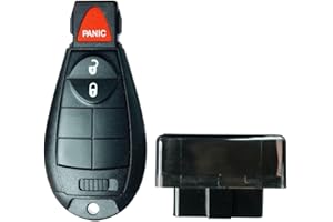 Fcckeys Keyless Enter Remote and Key Self Programmer Replacement Kit Fit for 2008 2009 2010 2011 2012 2013 2014 2015 2016 201