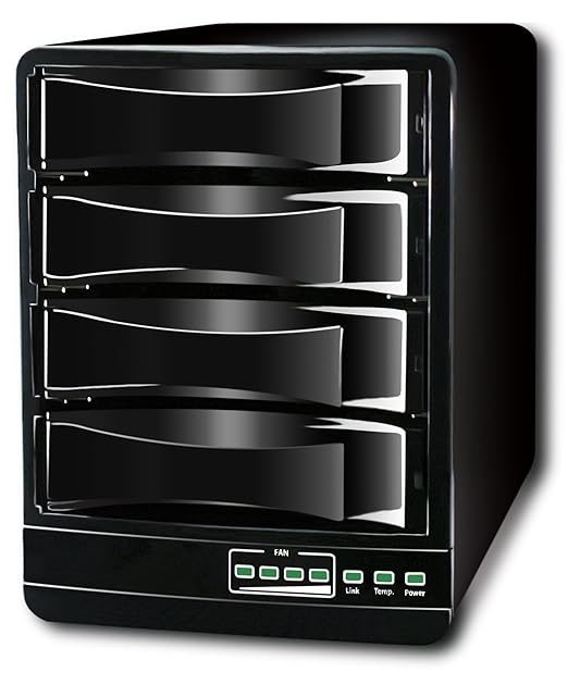 title=Hornettek Enterprise 4X HT-3403J3C II 4-bay Enclosure Fino a 20 TB di Capacitá,