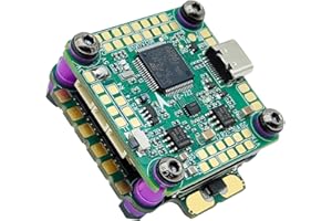 DYSRC DYS F7 F722 Stack Flight Controller 30x30 AM32 65A 4in1 2-8S Brushless ESC for Freestyle FPV Drone Racing Drone Quadcopter (FC722 AM32 65A ESC)