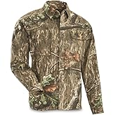 Guide Gear Camo Shirts for Men, Button Up Shirts Long Sleeve Camouflage for Hunting
